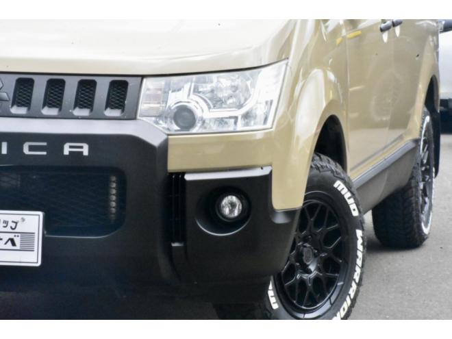 デリカD:5 　４ＷＤ　Gパワー　本州仕入　サンドベージュ　社外アルミ／タイヤ　社外ナビ／フリップダウンモニター　ＥＴＣ