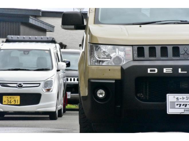 デリカD:5 　４ＷＤ　Gパワー　本州仕入　サンドベージュ　社外アルミ／タイヤ　社外ナビ／フリップダウンモニター　ＥＴＣ
