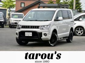 デリカ　Dパワーパッケージ　４ＷＤ　前期/最終型　フロントガード　キャリア　リアラダー　サイドステップ　新品タイヤ／アルミ