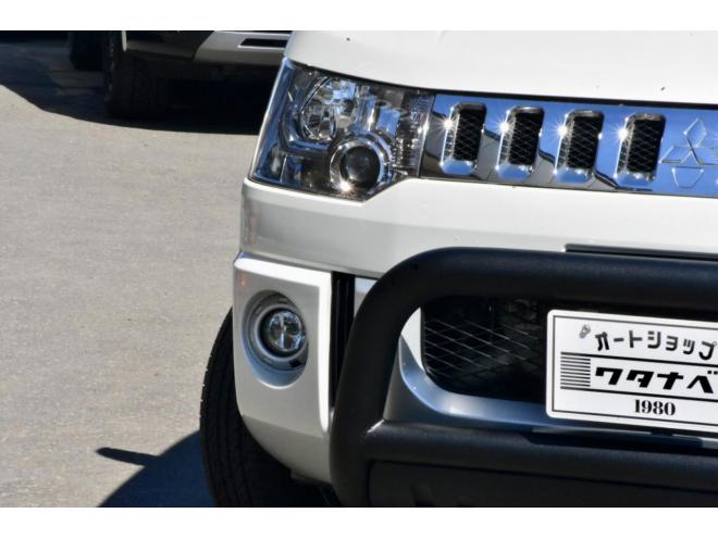 デリカDパワーパッケージ　４ＷＤ　新車外し１８インチアルミ／タイヤ　新品フロントガード　両側パワースライドドア