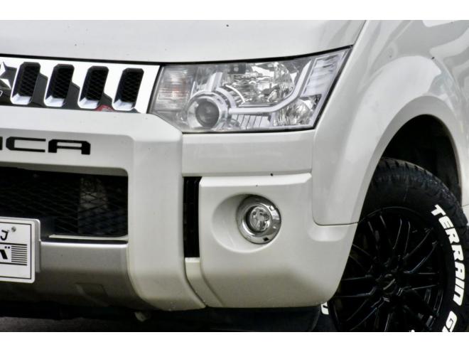 デリカDパワーパッケージ　４ＷＤ　本州仕入　前期／最終型　新品１６インチアルミ／タイヤ　社外ナビ／バックカメラ　ディーラー点検　エンジンマウント交換付