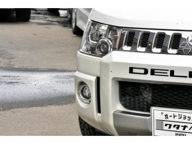 デリカDパワーパッケージ　４ＷＤ　本州仕入　前期／最終型　新品１６インチアルミ／タイヤ　社外ナビ／バックカメラ　ディーラー点検　エンジンマウント交換付