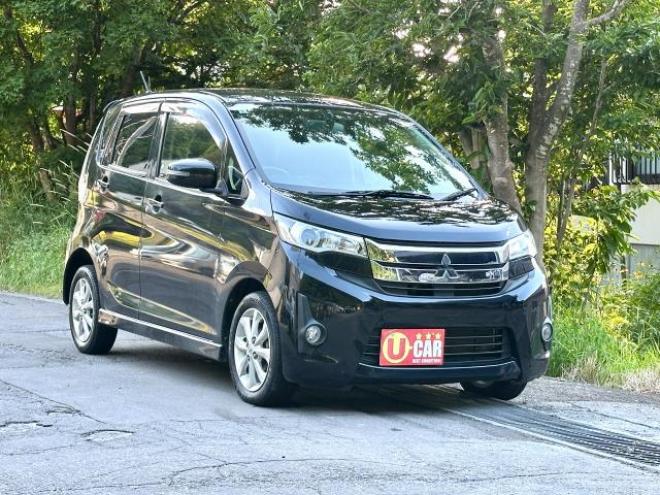 eKカスタムG 4WD エンジンスターター　フルセグナビ　バックカメラ　HID ETC  4WD 660 5Dr