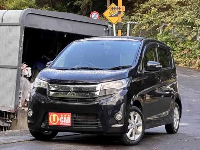 eKカスタムG 4WD エンジンスターター　フルセグナビ　バックカメラ　HID ETC  4WD 660 5Dr