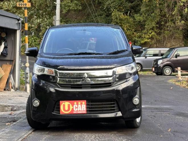 eKカスタムG 4WD エンジンスターター　フルセグナビ　バックカメラ　HID ETC  4WD 660 5Dr