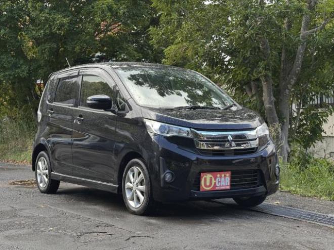 eKカスタムG 4WD エンジンスターター　フルセグナビ　バックカメラ　HID ETC  4WD 660 5Dr