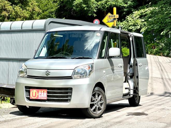 スペーシアX 4WD タイミングチェーン車　ワンセグナビ　バックカメラ　ミラー型前後ドラレコ　片側電動スライド　ETC  4WD 660 5Dr