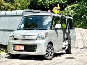 スペーシア　X 4WD タイミングチェーン車　ワンセグナビ　バックカメラ　ミラー型前後ドラレコ　片側電動スライド　ETC  4WD 660 5Dr