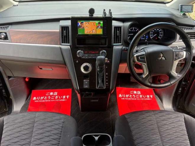 デリカD：5 2.2 G パワーパッケージ ディーゼルターボ 4WD　ワンオーナー車 両側パワースライド パワーバックドア ナビ・TV バックカメラ 前後ドライブレコーダー ETC 2300