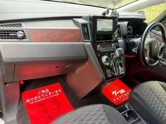 デリカD：5 2.2 G パワーパッケージ ディーゼルターボ 4WD　ワンオーナー車 両側パワースライド パワーバックドア ナビ・TV バックカメラ 前後ドライブレコーダー ETC 2300