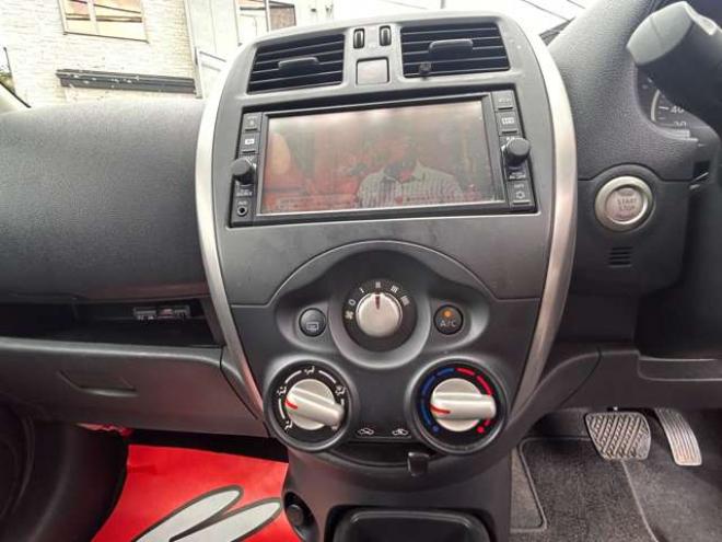 マーチ1.2 X FOUR Vセレクション 4WD　ナビ　TV　冬タイヤ付き　バックモニター　ETC 1200