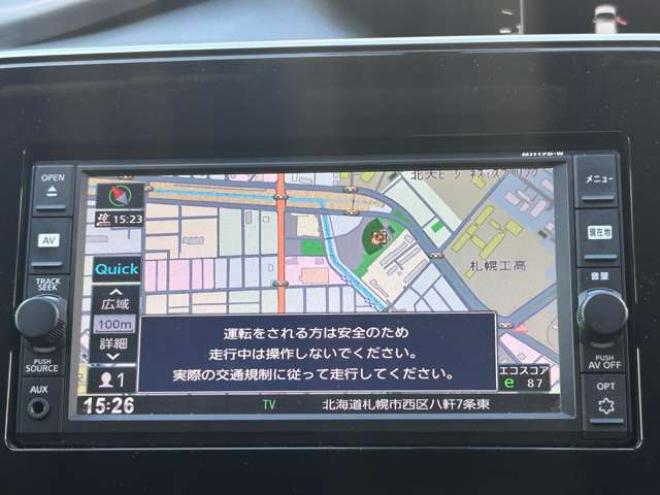セレナ2.0 X Vセレクション 4WD　左右電動スライドドア　ナビTV　バックモニター冬タイヤ付き 2000