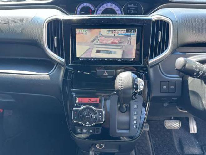 デリカD:2 1.2 カスタム ハイブリッド MV 4WD　4WD　両側ワンタッチパワースライドドア　ナビ　Bluetooth　ビルトインETC　プッシュスタート　衝突軽減ブレーキ　アイドリングストップ　レーンキープアシスト　横滑り防止装置　社外アルミホイール 1200