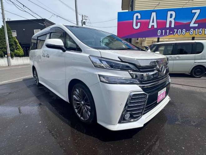 ヴェルファイア2.5 Z Aエディション 4WD　純正ナビ　Bluetooth　フルセグTV　バックカメラ　ETC　両側ワンタッチパワースライドドア　アイドリングストップ　横滑り防止装置　オートホールド　社外アルミホイール夏　オットマン　プッシュスタート 2500