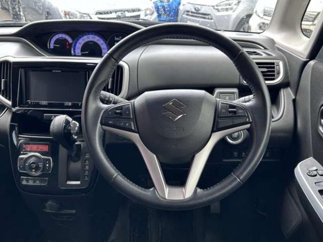 ソリオ1.2 バンディット ハイブリッド MV 4WD　片側パワースライドドア　アイドリングストップ　レーンキープアシスト　衝突軽減ブレーキ　横滑り防止装置　ETC　社外アルミホイール冬　前席シートヒーター 1200