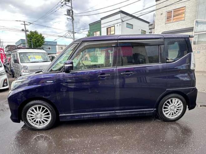 ソリオ1.2 バンディット ハイブリッド MV 4WD　片側パワースライドドア　アイドリングストップ　レーンキープアシスト　衝突軽減ブレーキ　横滑り防止装置　ETC　社外アルミホイール冬　前席シートヒーター 1200