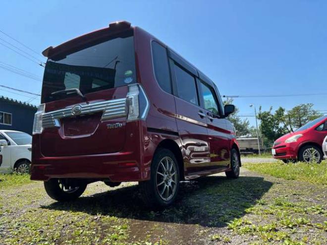 タントカスタム RS SAIII 4WD　車検R10年5月 夏冬タイヤ付 　ターボ ナビ TV 両側パワースライドドア ドライブレコーダー 660