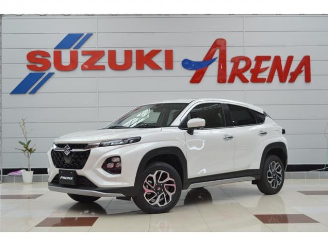 フロンクス1.5 4WD　ハイブリット4WDセーフティサポート搭載4WDスズキコネクト対応通信機装着車アダプティブクルーズコントロール全方位モニター付き9インチナビTVバックカメラハイビームアシストLEDライト 登録済未使用車 1500