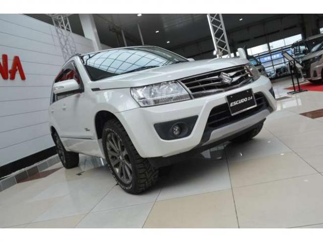 エスクード2.4 ランドブリーズ 4WD　ワンオーナー特別仕様車4WD横滑り防止装置サンルーフ社外ナビTVバックカメラETCドライブレコーダーハーフレザーシートヒーターHIDライトクルーズコントロール 2400