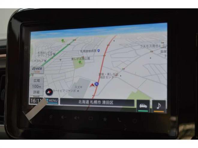 ワゴンRスマイルハイブリッド X 4WD　ハイブリッド4WDセーフティサポート搭載スズキコネクト対応通信機装着車アイドリングストップ両側オートスライドドア全方位モニター付9インチナビTVバックカメラアダプティブクルーズコントロールLEDライト 登録済未使用車 660