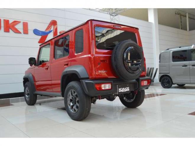 ジムニーノマド1.5 FC 4WD　登録済未使用車4WDセーフティサポート搭載デュアルカメラブレーキサポート後退時ブレーキサポート7インチワイドナビTVアダプティブクルーズコントロールハイビームアシストLEDライトシートヒーター 登録済未使用車 1500