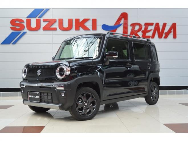 ハスラータフワイルド 4WD　ワンオーナー特別仕様車ハイブリッド4WDセーフティサポート搭載アイドリングストップデュアルカメラブレーキサポート後退時ブレーキサポート横滑り防止装置ハイビームアシストLEDアダプティブクルーズコントロール 登録済未使用車 660