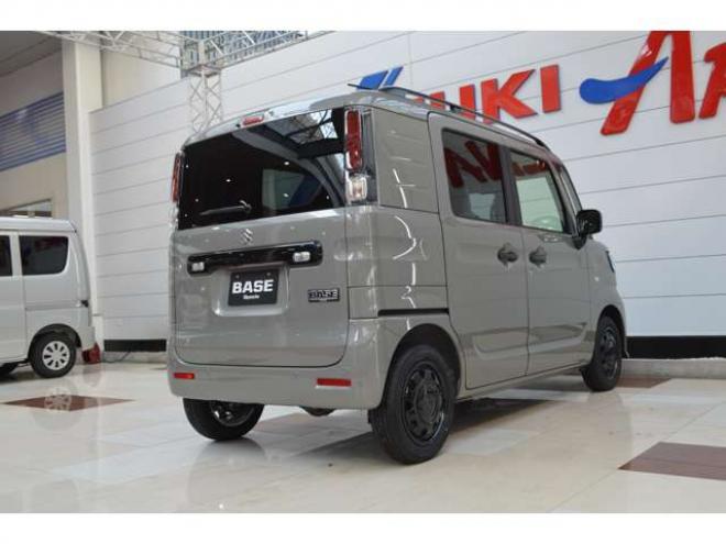 スペーシアベースXF 4WD　届出済未使用車4WDセーフティサポート搭載デュアルセンサーブレーキサポート後退時ブレーキサポート横滑り防止装置アダプティブクルーズコントロールLEDライト右側オートスライドドア 登録済未使用車 660