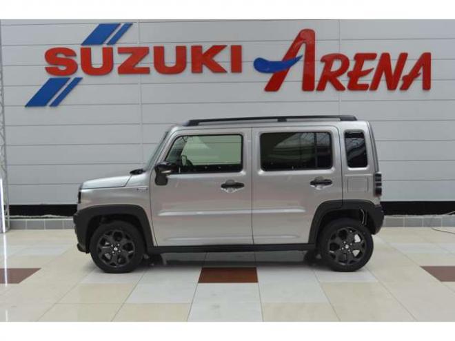 ハスラータフワイルド 4WD　ワンオーナーハイブリッド4WDスズキコネクト対応通信機装着車セーフティサポート搭載アダプティブクルーズコントロール全方位モニター付9インチナビTVバックカメラパドルシフトハイビームアシストLEDライト 660