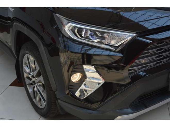 RAV-42.5 ハイブリッド G E-Four 4WD　ワンオーナー車ハイブリッド4WDプリクラッシュセーフティ黒革シートヒーターレーダークルーズコントロール11インチナビTVバックカメラLEDパワーバックドアステアリングヒーター横滑り防止装置パーキングセンサー 2500