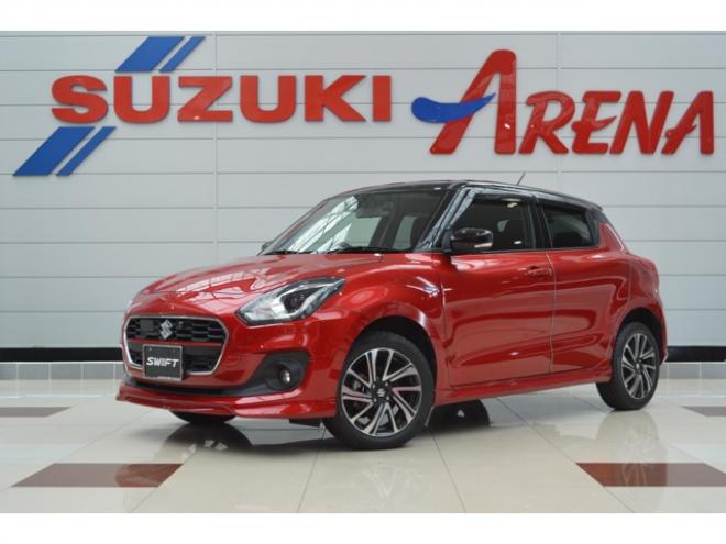 スイフト1.2 ハイブリッド RS 4WD　ワンオーナー車ハイブリッド4WDパドルシフトセーフティサポート搭載アイドリングストップ全方位モニター付8インチナビTVバックカメラLEDライトアダプティブクルーズコントロールETCドラレコリアフォグ 1200