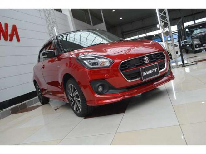 スイフト1.2 ハイブリッド RS 4WD　ワンオーナー車ハイブリッド4WDパドルシフトセーフティサポート搭載アイドリングストップ全方位モニター付8インチナビTVバックカメラLEDライトアダプティブクルーズコントロールETCドラレコリアフォグ 1200