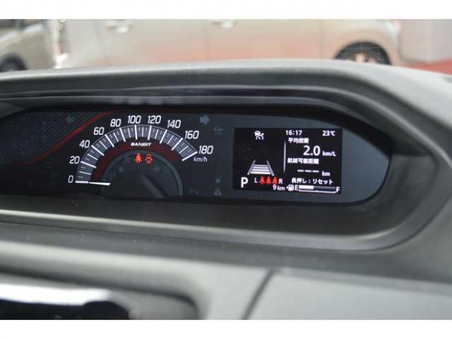 ソリオ1.2 バンディット ハイブリッド MV 4WD　登録済未使用車ハイブリッド4WDスズキコネクト対応通信機装着車セーフティサポート全方位モニター付9インチナビTVバックカメラアダプティブクルーズコントロール両側オートスライドドアLEDパーキングセンサー 登録済未使用車 1200