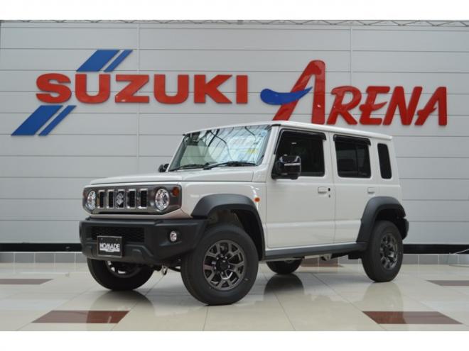 ジムニーノマド1.5 FC 4WD　登録済未使用車4WDセーフティサポート搭載デュアルカメラブレーキサポート後退時ブレーキサポート7インチワイドナビTVアダプティブクルーズコントロールハイビームアシストLEDライトシートヒーター 登録済未使用車 1500