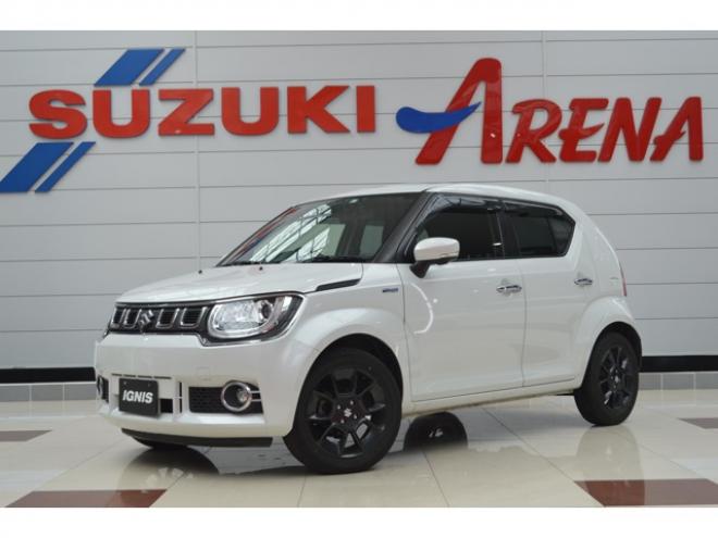 イグニス1.2 ハイブリッド MZ 4WD　ワンオーナー車ハイブリッド4WDセーフティサポート搭載デュアルカメラブレーキサポート全方位モニターナビTVバックアイカメラLEDライトリアフォグ横滑り防止装置クルーズコントロールETCドラレコ 1200