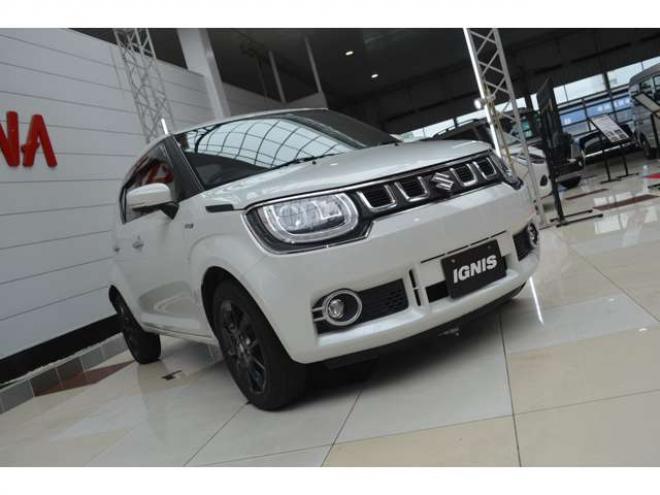 イグニス1.2 ハイブリッド MZ 4WD　ワンオーナー車ハイブリッド4WDセーフティサポート搭載デュアルカメラブレーキサポート全方位モニターナビTVバックアイカメラLEDライトリアフォグ横滑り防止装置クルーズコントロールETCドラレコ 1200
