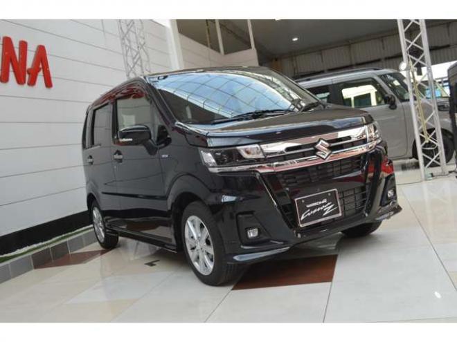 ワゴンRカスタムZ ハイブリッド ZX 4WD　ワンオーナー車ハイブリッド4WDセーフティサポート搭載全方位モニターカメラ付ディスプレイオーディオアイドリングストップLEDアダプティブクルーズコントロールヘッドアップディスプレイ 660