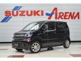 ワゴンR　ハイブリッド FZ セーフティパッケージ装着車 4WD　ワンオーナー車ハイブリッド4WDセーフティサポート搭載アイドリングストップデュアルカメラブレーキサポート誤発進抑制機能LEDライトヘッドアップディスプレイETCドライブレコーダー 660