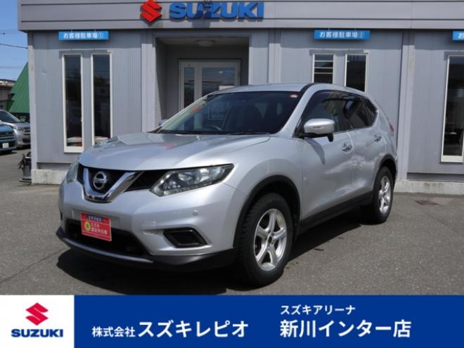 エクストレイル2.0 20S エマージェンシーブレーキパッケージ 2列車 4WD　社外ナビ　ETC シートヒーター　ヒルディセントコントロール　車線逸脱警報機能　エマージェンシーブレーキ 2000