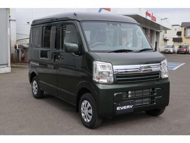 エブリイジョイン ターボ ハイルーフ 4WD　デュアルカメラブレーキサポート　後退時ブレーキサポート　　LEDヘッドライト　シートミラーヒーター 660