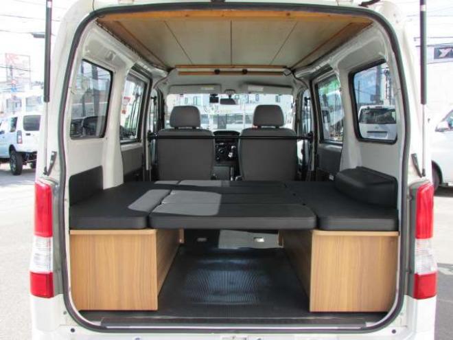 タウンエースバン1.5 GL 4WD　5速MT/ドライブレコーダー/社外ナビ/フルセグTV/ブルートゥースオーディオ/ベッドキット/キーレス/両側スライドドア/リヤフォグ 1500
