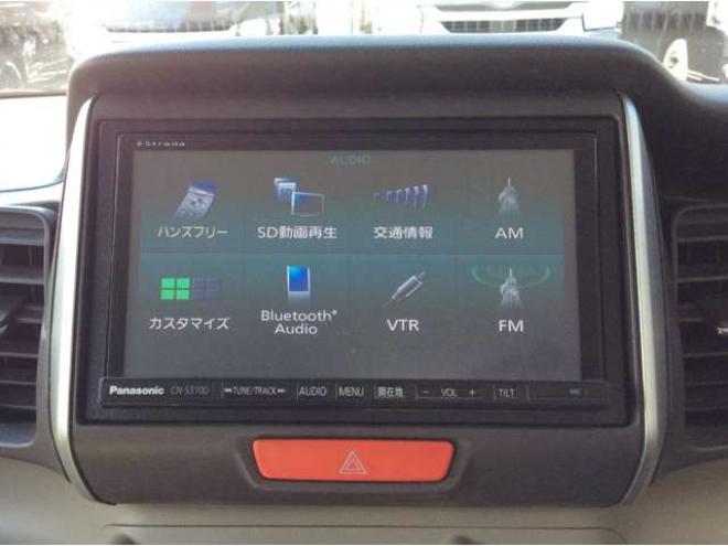 N-BOXG ターボパッケージ 4WD　パワスラ　スマートキー　クルーズコントロール　ドラレコ　Bカメラ　メモリーナビ　電動格納ミラー　オートライト　横滑り防止　アイドリングストップ　パナソニックフルセグTV　メモリナビ　Bluetooth ETC 660