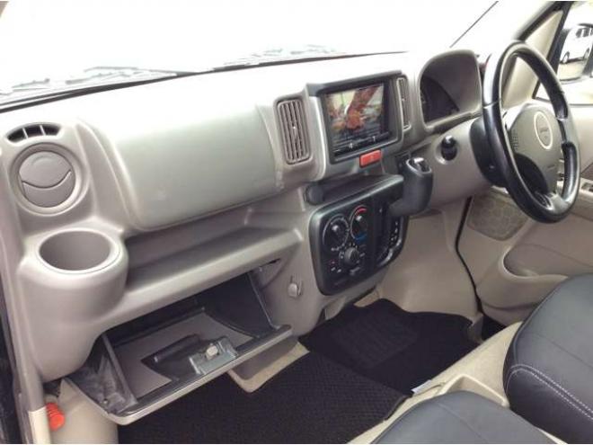 エブリイジョイン ハイルーフ 5AGS車 4WD　パートタイム4WD　キーレス　リアヒーター　フルセグTV　7インチメモリナビ　ベッドキッド　電動格納ミラー　社外タコメーター　DVD/CD　AUX　Bluetooth　 ハイルーフ　AW 660