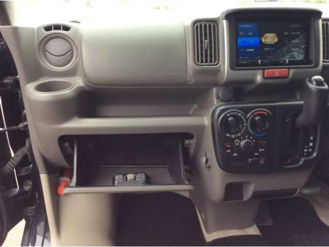 エブリイジョイン ハイルーフ 5AGS車 4WD　パートタイム4WD　キーレス　リアヒーター　フルセグTV　7インチメモリナビ　ベッドキッド　電動格納ミラー　社外タコメーター　DVD/CD　AUX　Bluetooth　 ハイルーフ　AW 660