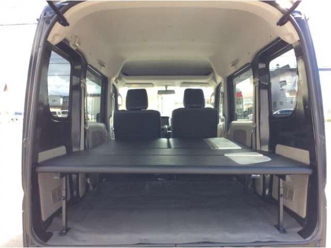 エブリイジョイン ハイルーフ 5AGS車 4WD　パートタイム4WD　キーレス　リアヒーター　フルセグTV　7インチメモリナビ　ベッドキッド　電動格納ミラー　社外タコメーター　DVD/CD　AUX　Bluetooth　 ハイルーフ　AW 660