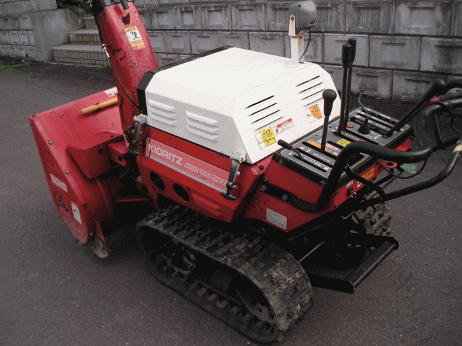 除雪機キョウリツ　１０馬力除雪機　ＫＳＲ－100ＤＸ－Ｅ　ヤンマーのＯＥＭ　点検済み　即使用可