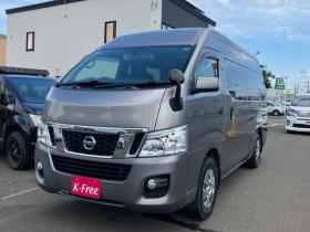 キャラバン　NV350 2.5 DX スーパーロングボディ ハイルーフ ディーゼルターボ 4WD　ロングハイルーフ標準仕様　キーレス　TV付ナビ　Bluetooth　エンジンスターター 2500
