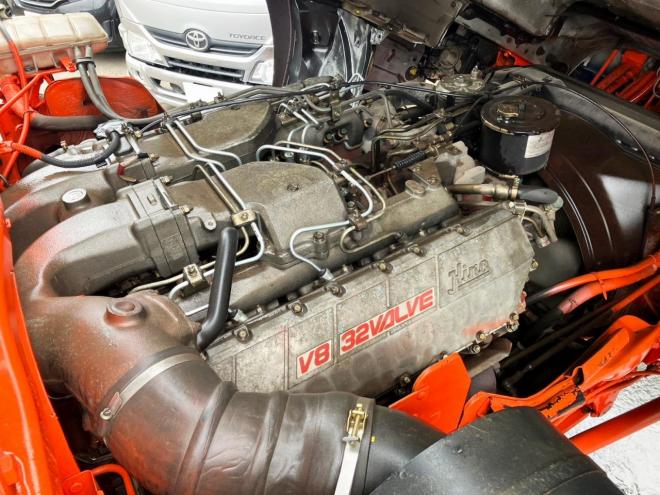 プロフィア中古　土砂禁　ロングダンプ　大型トラック