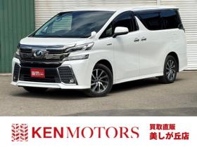 ヴェルファイア　ハイブリッド 2.5 ZR Gエディション E-Four 4WD　ドライブレコーダー　両側パワスラ　パワステ　パワーウィンドウ　TV　ナビ　バックカメラ　電動リアゲート　後席モニター　電動シート　シートヒーター　オットマン　クルーズコントロール　キーレスエントリー 2500