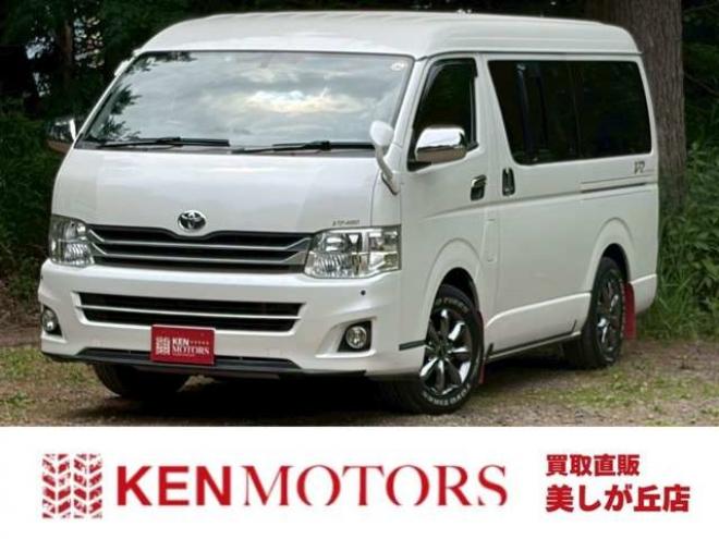 ハイエースバン2.7 スーパーGL プライムセレクション ワイド ロング ミドルルーフ 4WD　ベッドキット　ナビ　TV　バックカメラ　エアコン　ETC　パワステ　パワーウィンドウ　キーレスエントリー　両側スライドドア　盗難防止装置　障害物センサー 2700