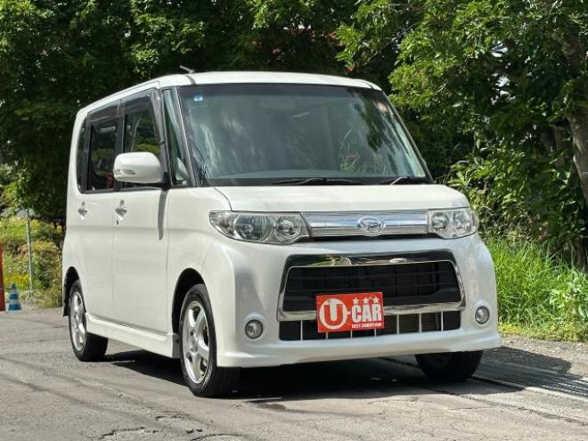 タントカスタム　X  4WD  タイミングチェーン車　バックカメラ　エンジンスターター　ナビテレビ　電動リモコンスライドドア 4WD 660 5Dr